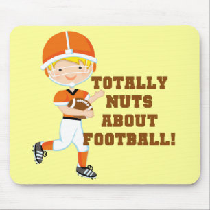 Total Nuts über Fußball Mousepad