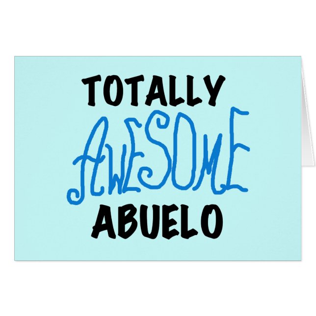 Total Phantastisch Abuelo Tshirts und Geschenke (Vorderseite (Horizontal))
