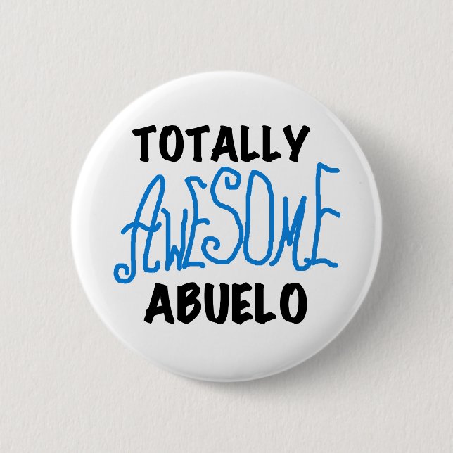 Total Phantastisch Abuelo Tshirts und Geschenke Button (Vorderseite)
