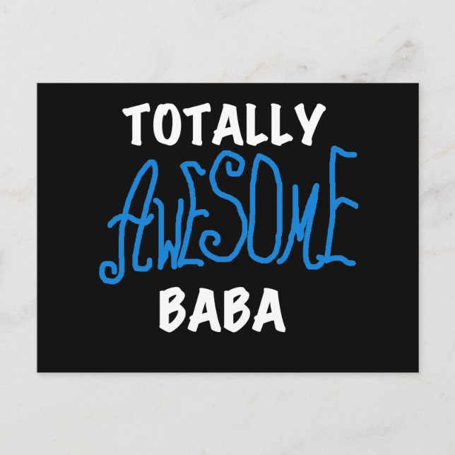 Total Phantastisch Baba Tshirts und Geschenke Postkarte (Vorderseite)