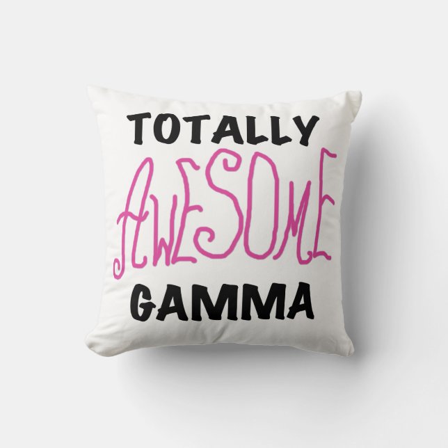 Total Phantastisch Gamma Pink Geschenke Kissen (Vorderseite)