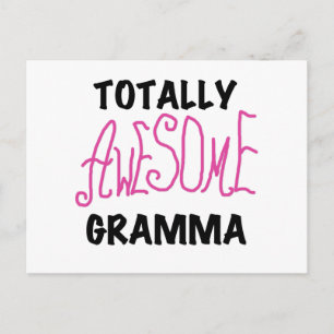 Total Phantastisch Gramma Pink Tshirts Geschenke Postkarte