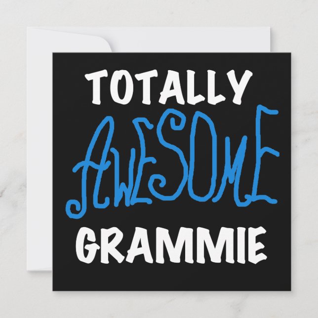 Total Phantastisch Grammie Blue Tshirts Geschenke (Vorderseite)