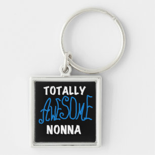 Total Phantastisch Nonna Blue T - Shirt und Gesche Schlüsselanhänger
