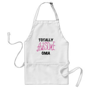 Total Phantastisch Oma Pink T - Shirt und Geschenk Schürze