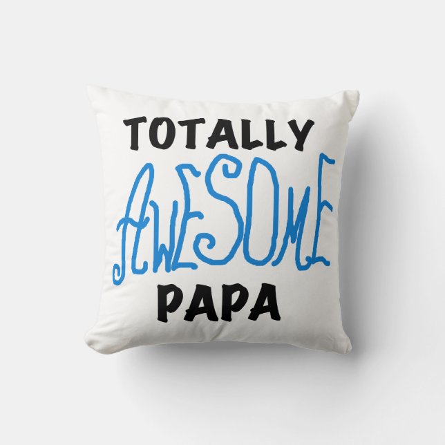 Total Phantastisch Papa T - Shirt und Geschenke Kissen (Vorderseite)