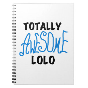 Total Phantastische Lolo Blue Geschenke Notizblock