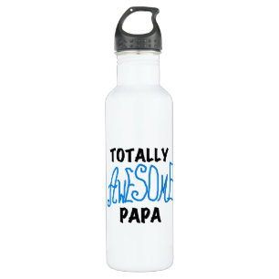 Total Phantastische Papa-T - Shirt und Trinkflasche