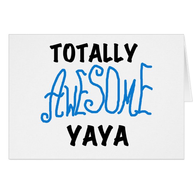 Total Phantastische Yaya-T - Shirt und Geschenke (Vorderseite (Horizontal))