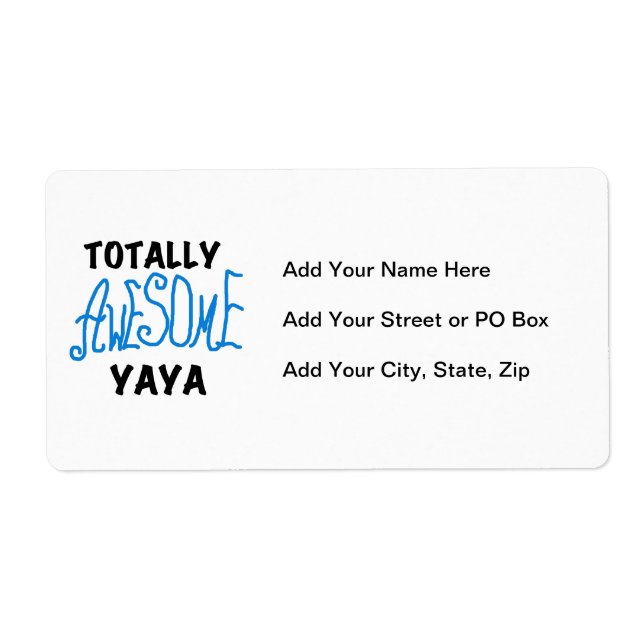 Total Phantastische Yaya-T - Shirt und Geschenke (Vorne)