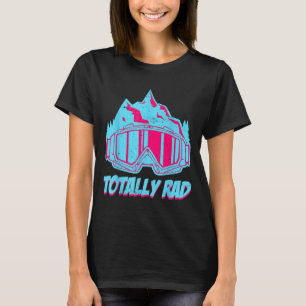 Total Rad, Retro-Skibrille Vintage 80er 90er Ski T-Shirt