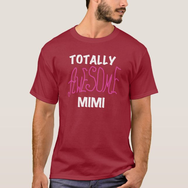 Total rosa T - Shirts fantastisches Mimi und (Vorderseite)