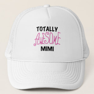 Total rosa T - Shirts fantastisches Mimi und Truckerkappe