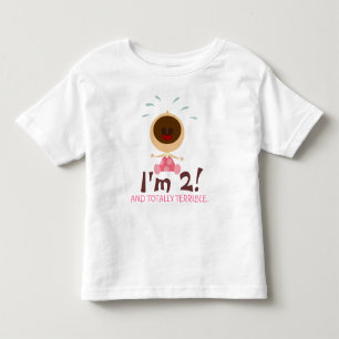 Total schreckliche zwei T - Shirt für Kleinkinder