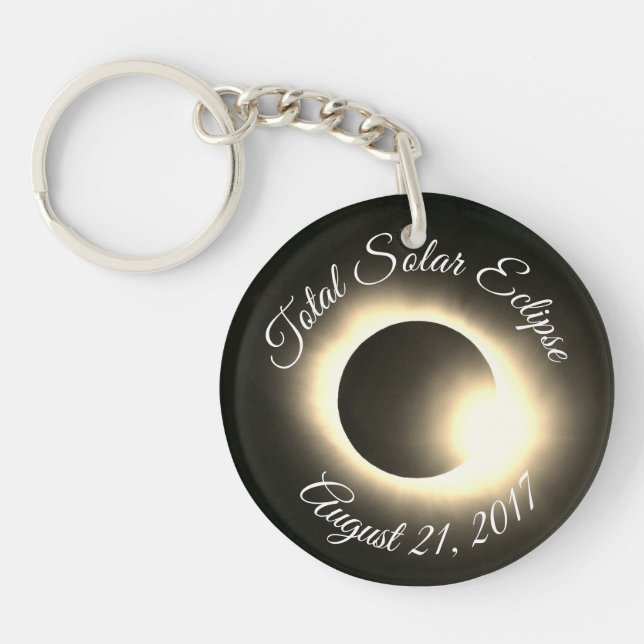 Total Solar Eclipse 2017 - USA Schlüsselanhänger (Vorderseite)