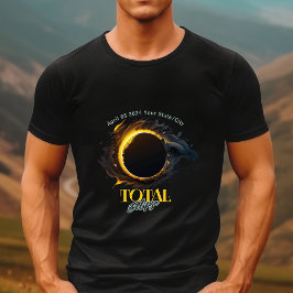 Total Solar Eclipse 2024 Ihr City-Staat T-Shirt