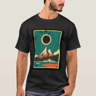 Total Solar Eclipse 2024 Totality Astronomie April T-Shirt
