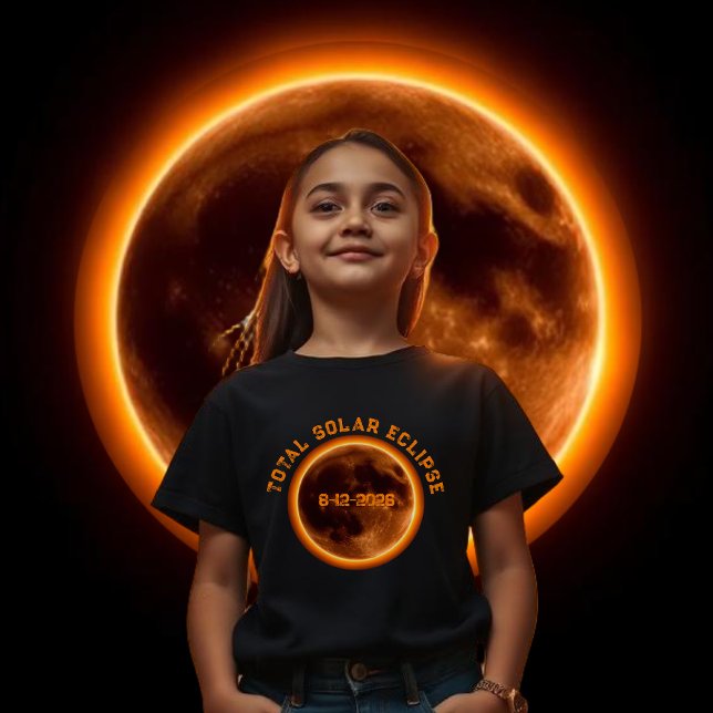 Total Solar Eclipse 2026 T-Shirt (Total Solar Eclipse 2026 T-Shirt Kids)