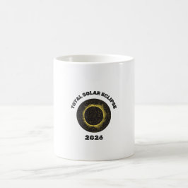 Total Solar Eclipse 2026 Totality Coffee Mug Cup Kaffeetasse