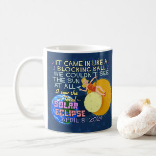 Total Solar Eclipse 8. April 2024 American Funny Kaffeetasse