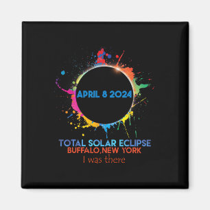 Total Solar Eclipse Buffalo New York 2024 I war di Magnet