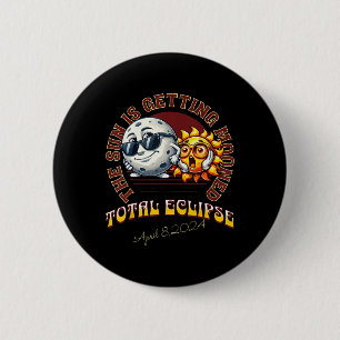 Total Solar Eclipse Chase 2024 Sun gewinnt Mond Button