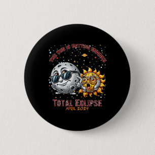 Total Solar Eclipse Chase April 2024 Sun ist Getti Button