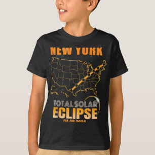 Total Solar Eclipse New York T-Shirt