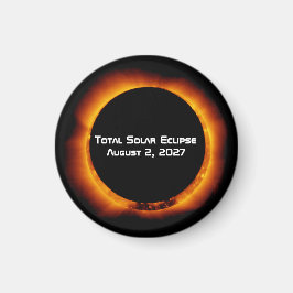 Total Solar Eclipse of the Century 2027 Magnet