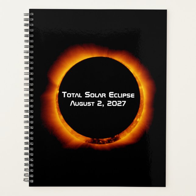 Total Solar Eclipse of the Century 2027 Planer (Vorderseite)