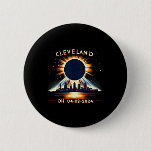 Total Solar Eclipse Oh April 08 2024 Cleveland Sol Button