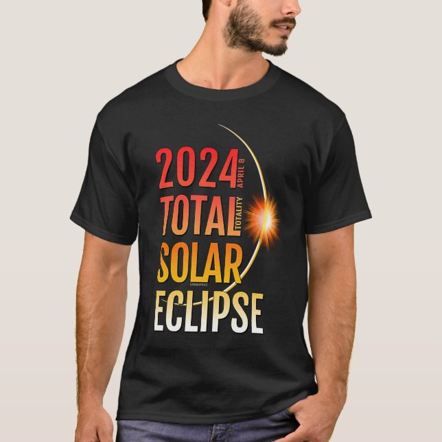 Total Solar Eclipse Totality April 8  2024 11 T-Shirt (Vorderseite)