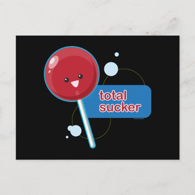 Total Sucker... Postkarte (Vorderseite)