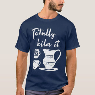 Total Trinkbecher Kunst lustig T-Shirt