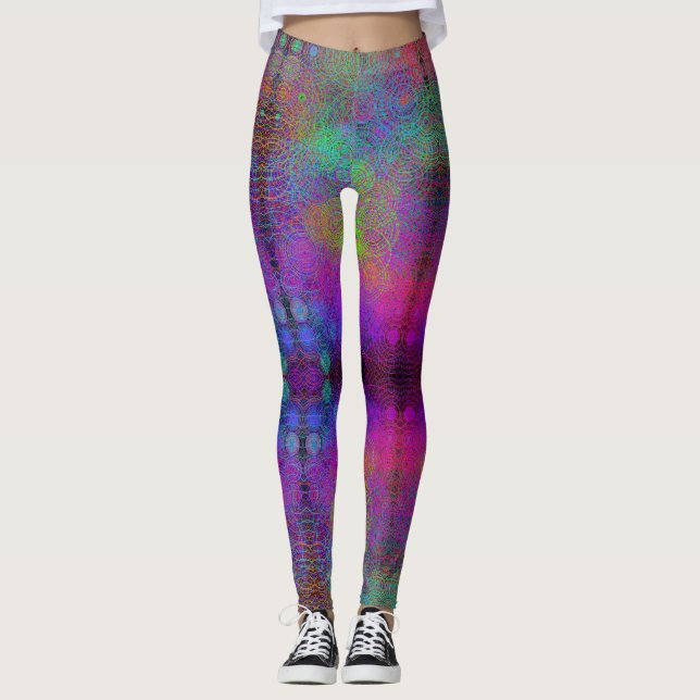 Total verdrehte Leggings (Vorderseite)