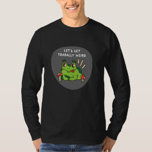 Total verrückte alberne Frosch-Tiere blöde Dad-Wit T-Shirt