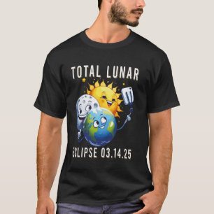 Totale Mondfinsternis 14. März 2025 Astronomie Son T-Shirt