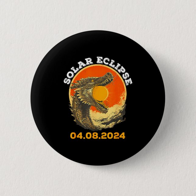 Totale Sonnenfinsternis 04 08 Illustration Button (Vorderseite)