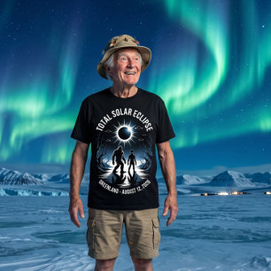 Totale Sonnenfinsternis 12. August 2026 Grönland T-Shirt