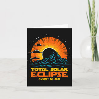 Totale Sonnenfinsternis 12. August 2026 Kunstwerk Karte