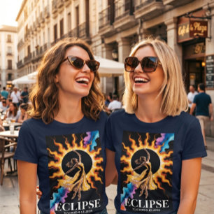 Totale Sonnenfinsternis 12. August 2026 Madrid Spa T-Shirt