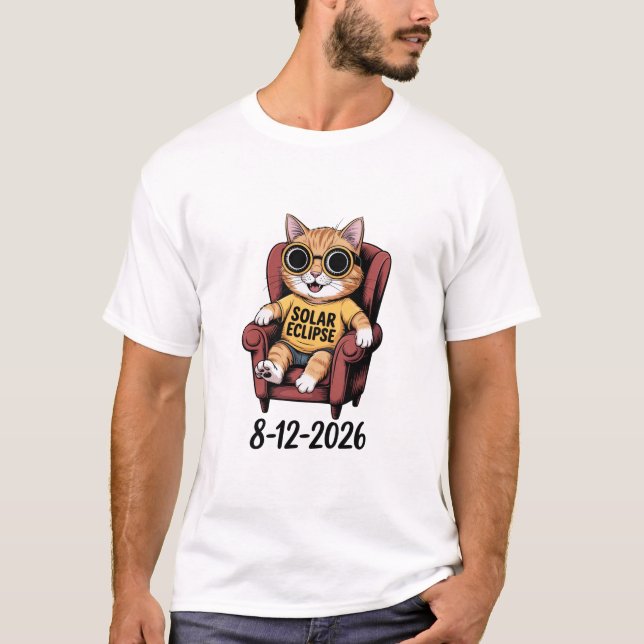Totale Sonnenfinsternis 12. August 2026 Squad Tee (Vorderseite)