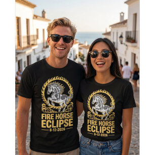 TOTALE SONNENFINSTERNIS 12. AUGUST 2026 T-Shirt