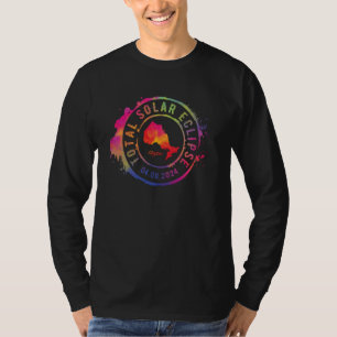 Totale Sonnenfinsternis 2024 Kanada Ontario Kingst T-Shirt