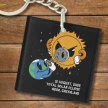 Totale Sonnenfinsternis 2026 Grönland Photobomb