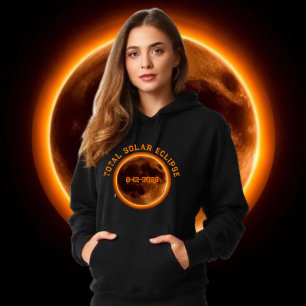 Totale Sonnenfinsternis 2026 Hoodie