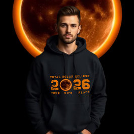 Totale Sonnenfinsternis 2026 Hoodie