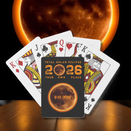 Totale Sonnenfinsternis 2026 Spielkarten