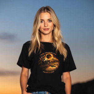 Totale Sonnenfinsternis 2026 T-Shirt