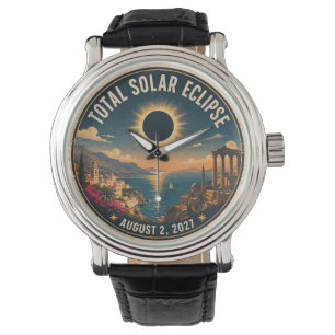 Totale Sonnenfinsternis 2027  Armbanduhr